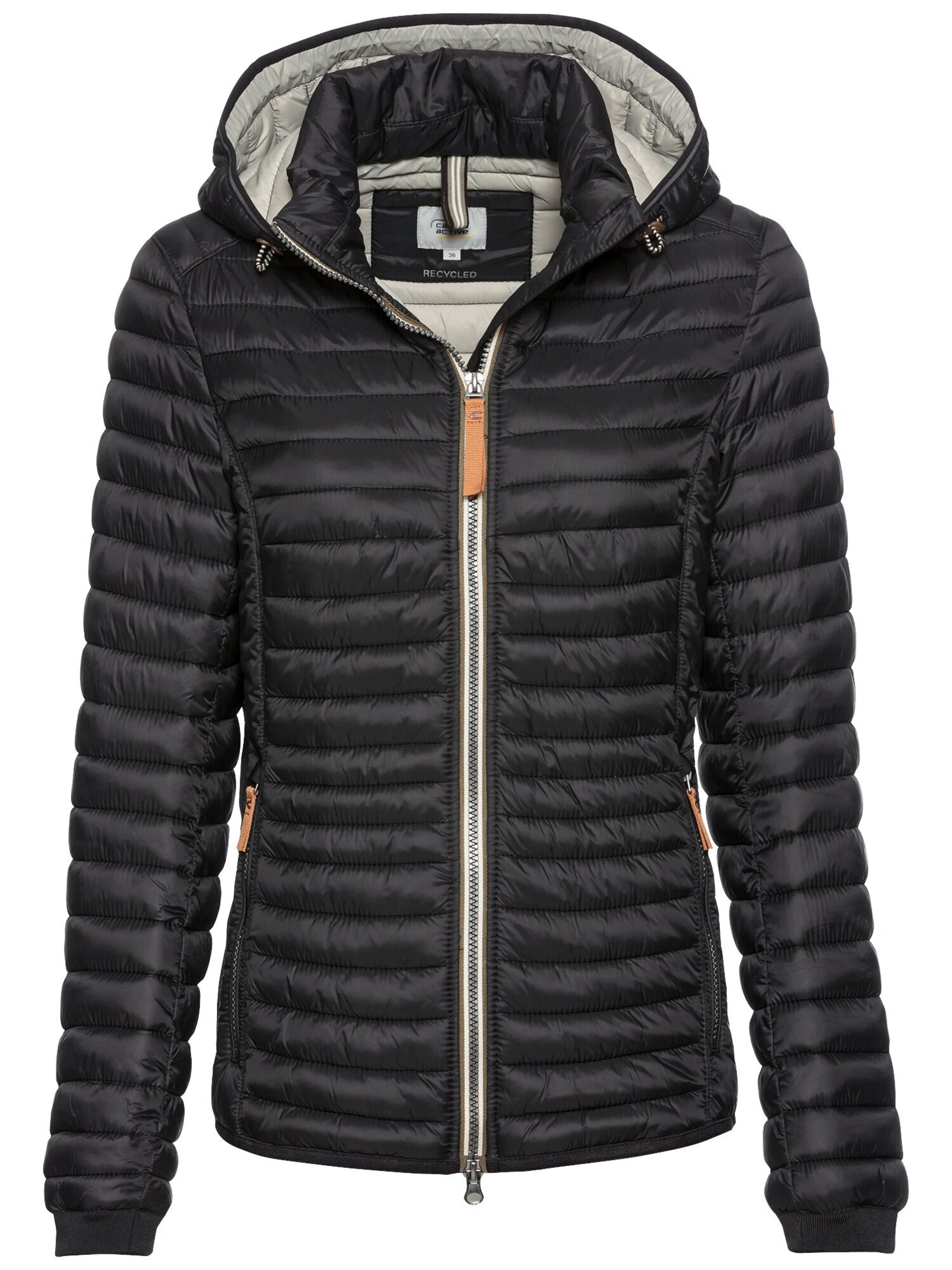 CAMEL ACTIVE Übergangsjacke in Schwarz: Vorderseite