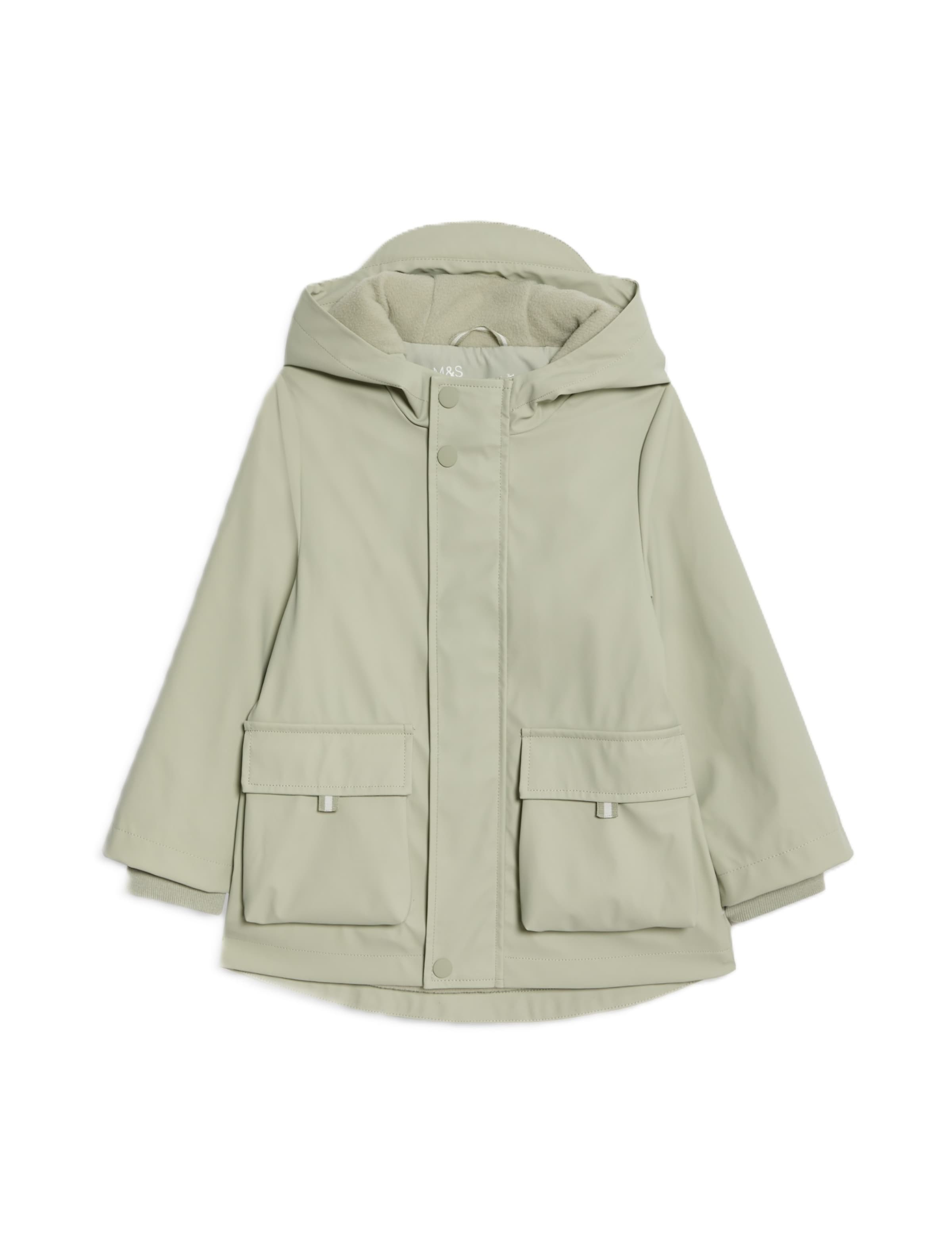 Cappotto di Marks & Spencer in verde: frontale