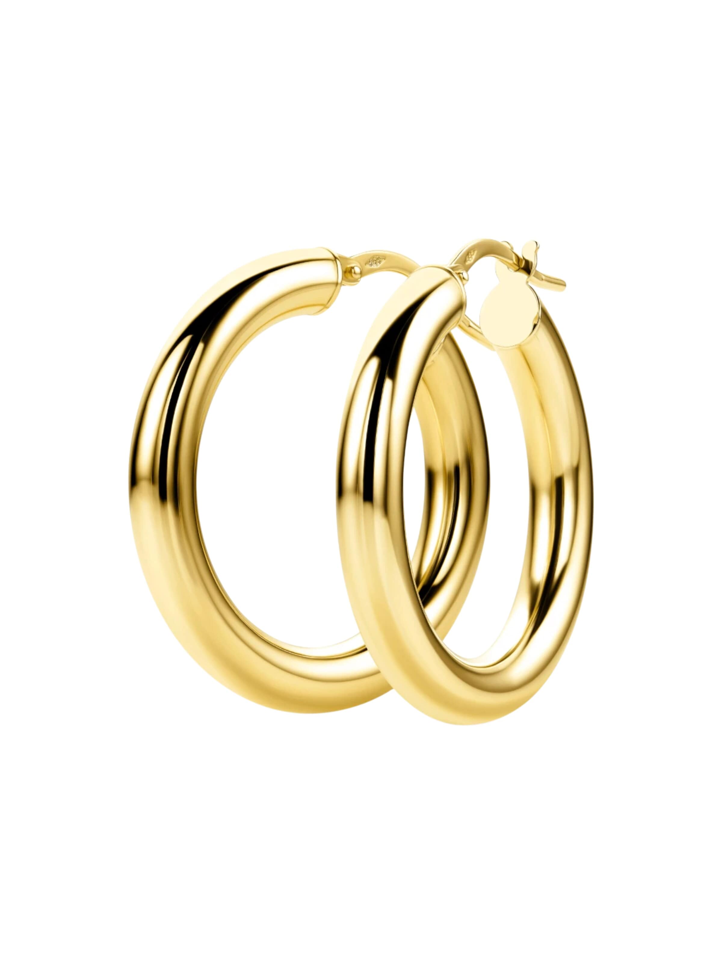 Orecchini 'Ohrringe aus 585 Gelbgold' di DIAMANT LETERNEL in giallo