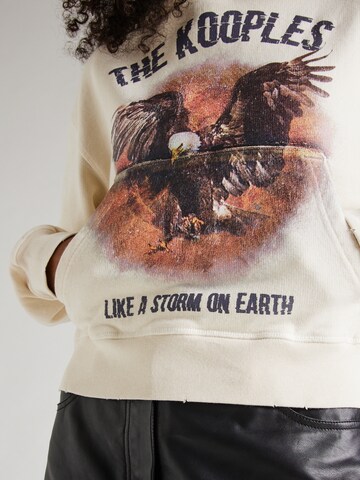 Sweat-shirt The Kooples en beige