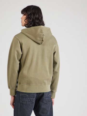 LEVI'S ® Ζακέτα φούτερ 'AUTHENTIC' σε πράσινο