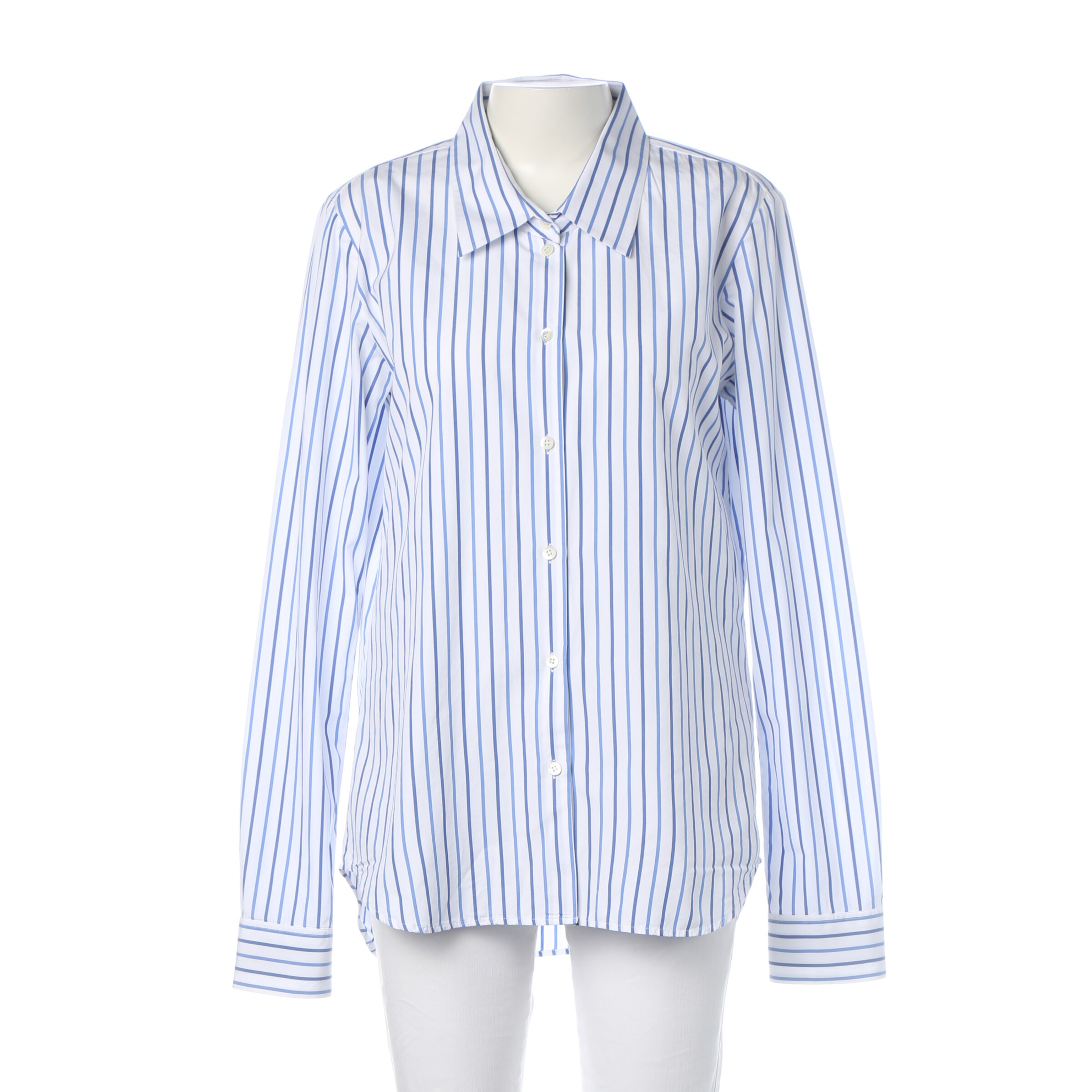 Dries Van Noten Bluse / Tunika XS in Blau: Vorderseite
