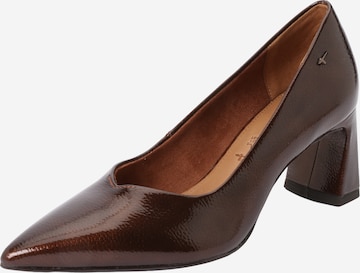 Décolleté di Tamaris in marrone: frontale