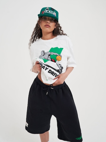 Loosefit Pantalon AND1 en noir