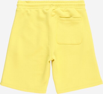 Calvin Klein Jeans Regularen Hlače | rumena barva