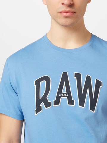G-Star RAW Tričko 'University' – modrá