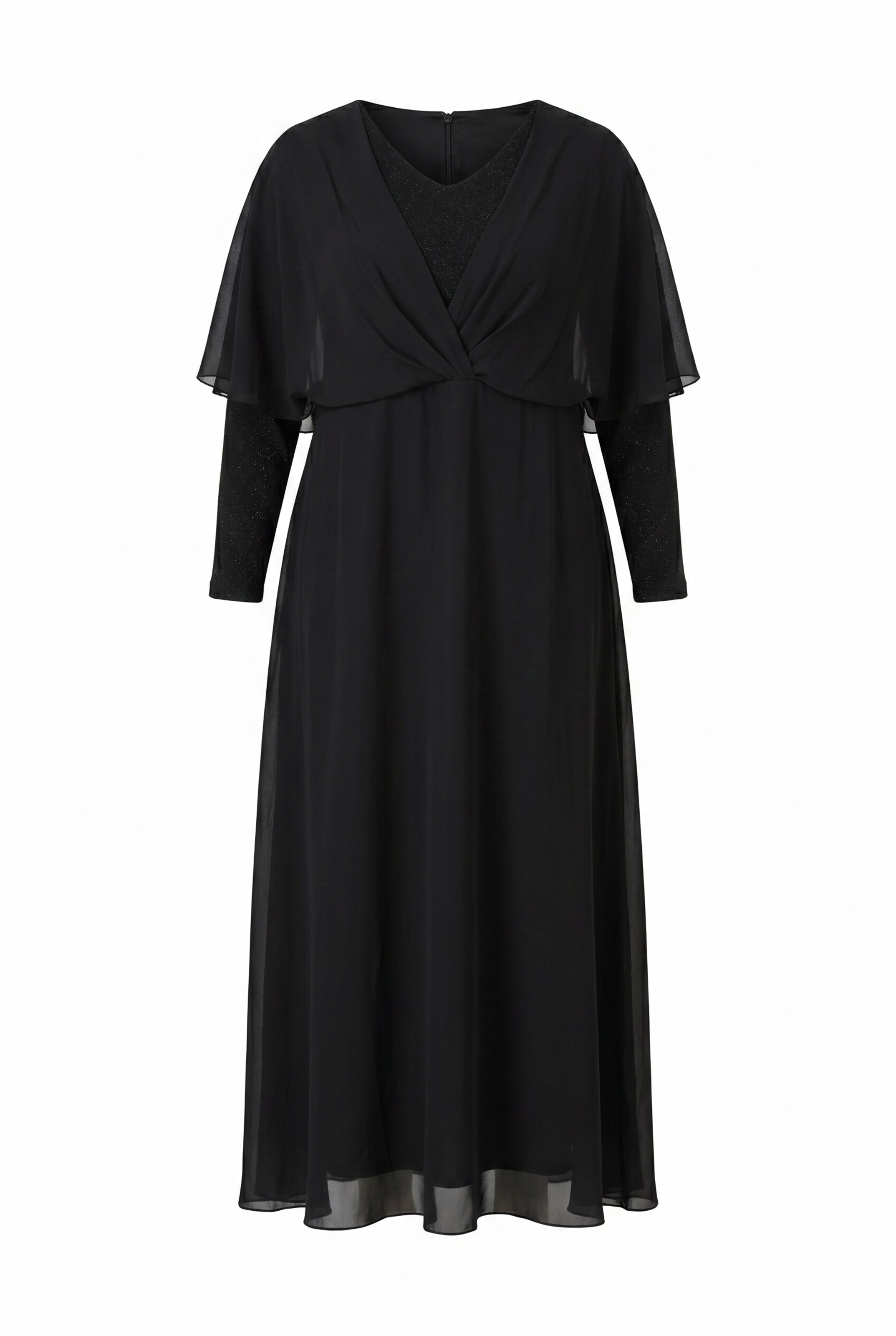 Ulla Popken Dress in 42-44 in Black, Item view