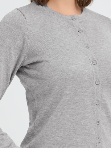 ICHI Strickjacke 'IHLULS' in Grau