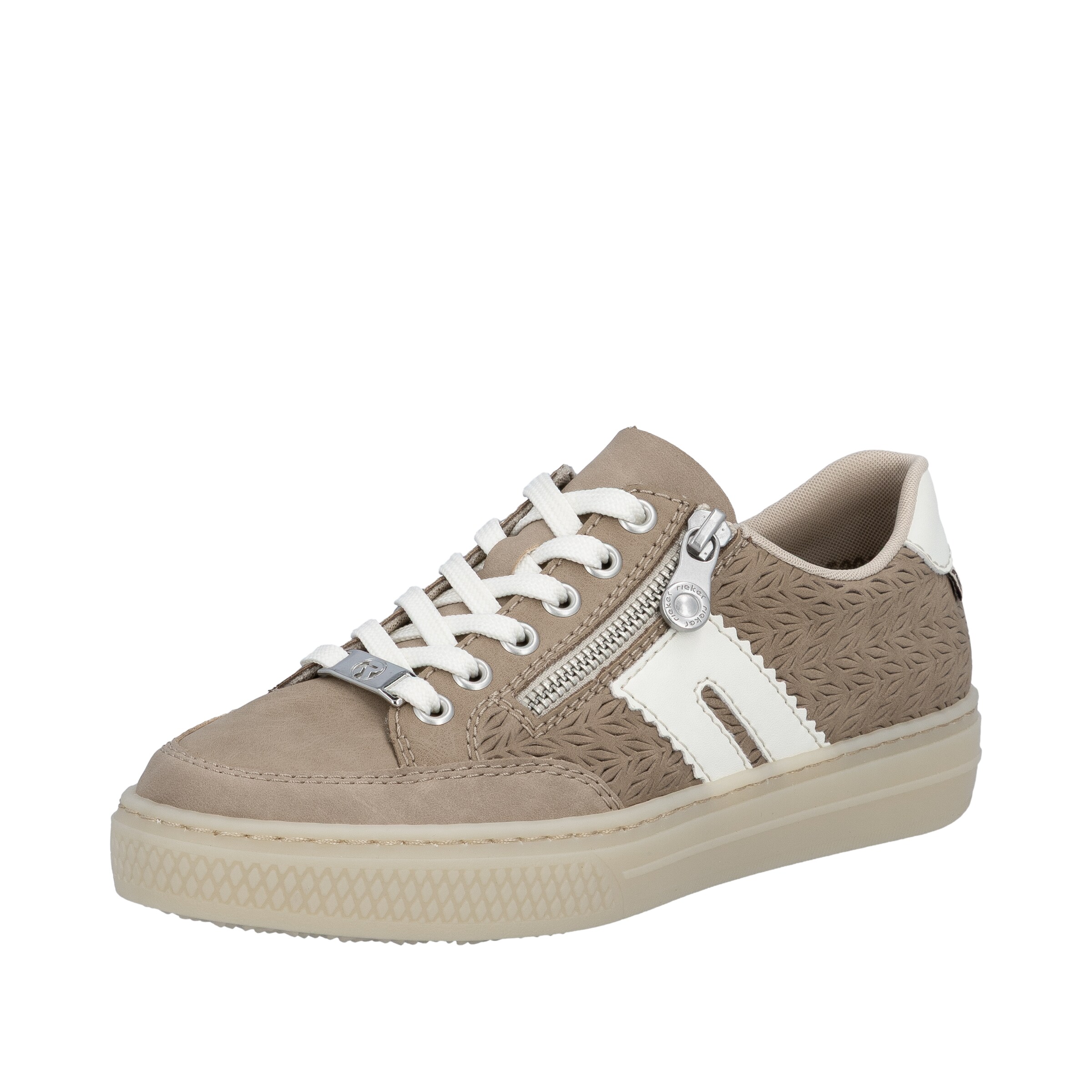 Rieker Sneakers in Beige: front