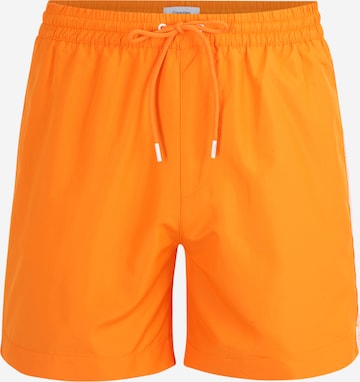 Calvin Klein Swimwear Uimashortsit värissä oranssi: edessä