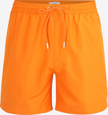 Calvin Klein Swimwear - Bermudas en naranja: frente