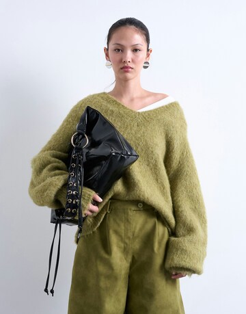 TOPSHOP Shoulder bag 'TATUM' in Black