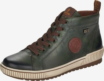REMONTE High-Top Sneakers in Green: front