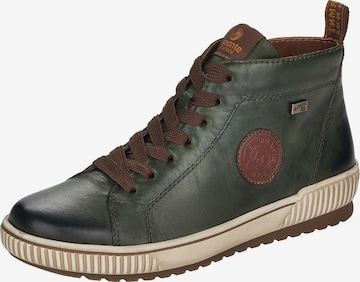 REMONTE High-Top Sneakers in Green: front