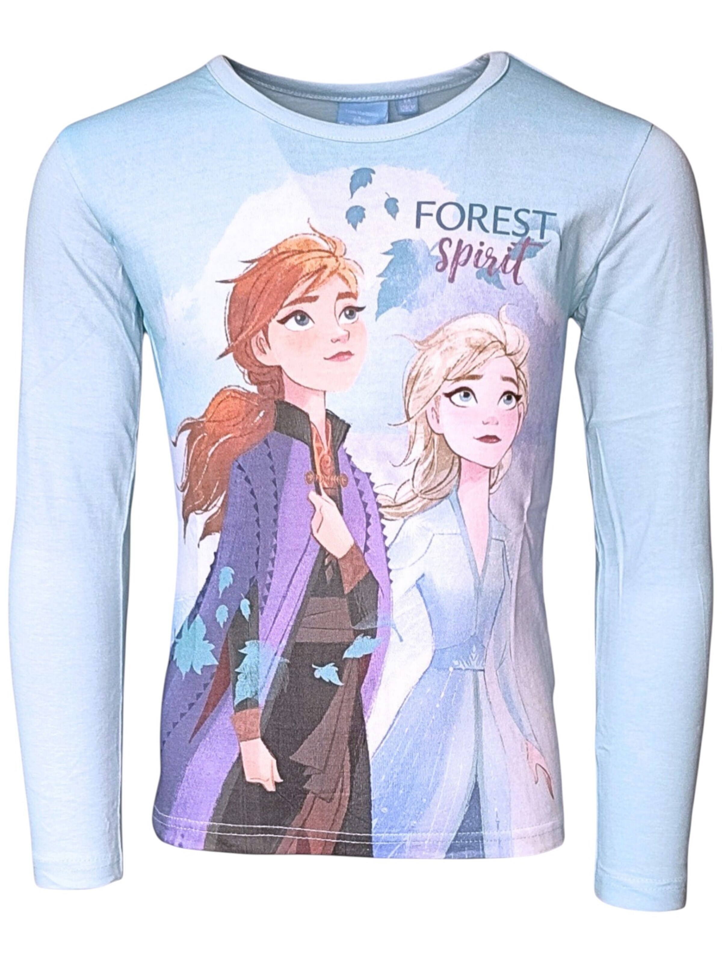 Disney Frozen Shirt 'Disney Frozen Langarmshirt' in Blue: front