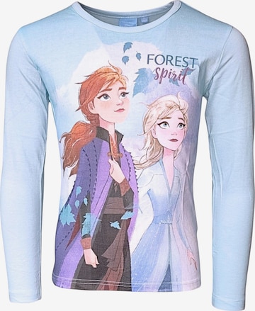 Disney Frozen Shirt 'Disney Frozen Langarmshirt' in Blue: front