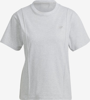 T-shirt 'Premium Essentials' ADIDAS ORIGINALS en gris : devant