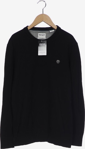 TIMBERLAND Sweatshirt & Zip-Up Hoodie in M in Black: front