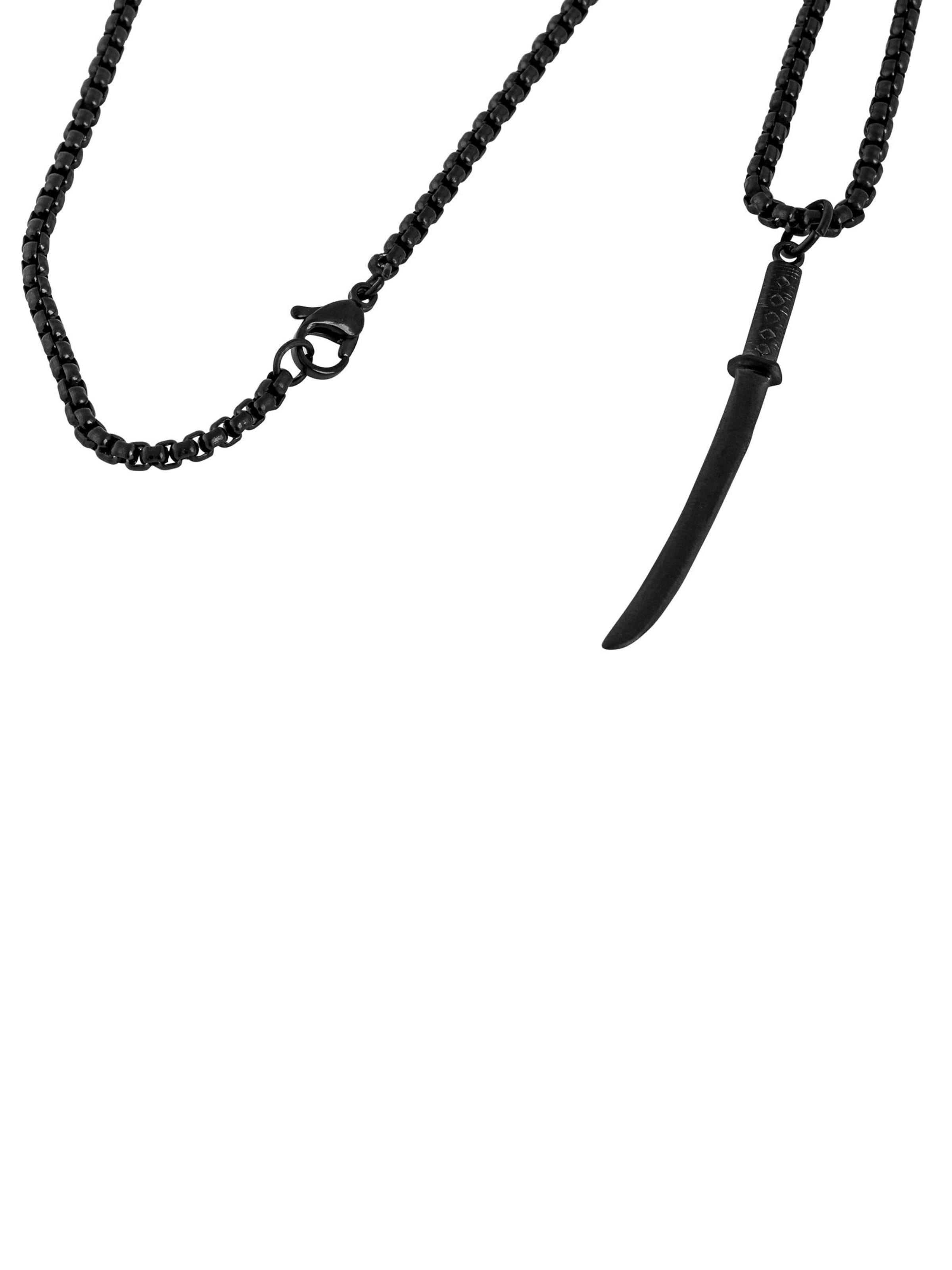 Akitsune Necklace 'Gladius' in Black