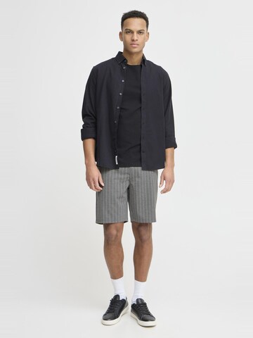 !Solid Regular Chino trousers 'AMUR' in Grey