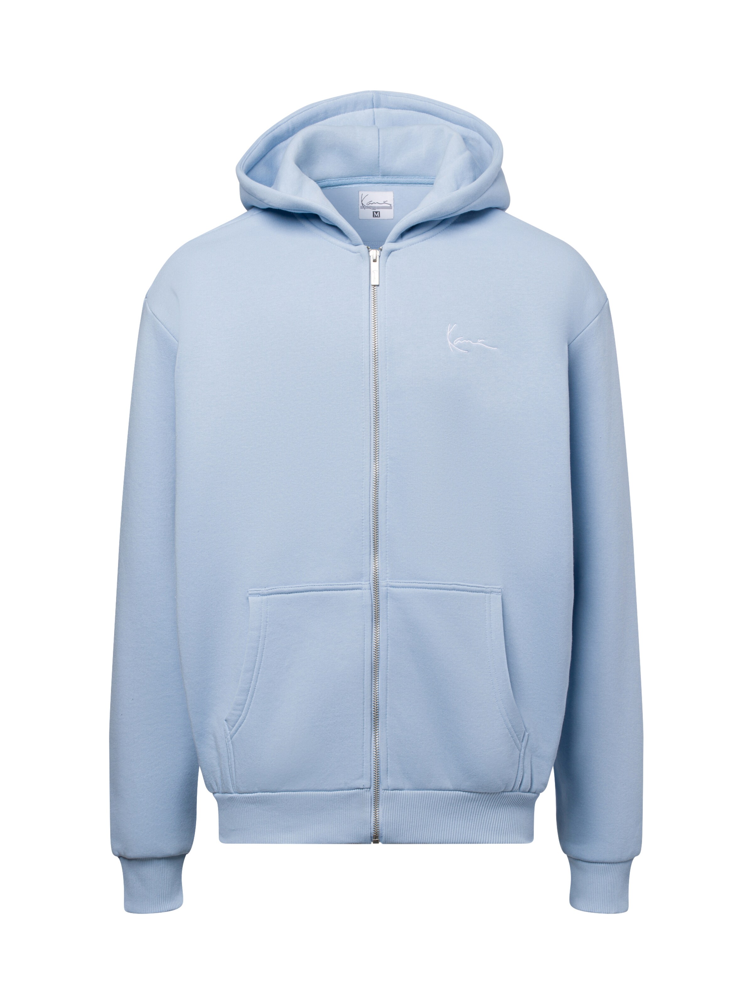 Karl Kani Sweat jacket in Blue: front