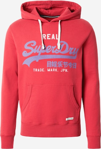 Superdry & Co Sweatshirt in Rot: Vorderseite