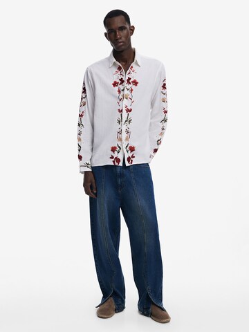 Desigual Средняя посадка Рубашка в Белый