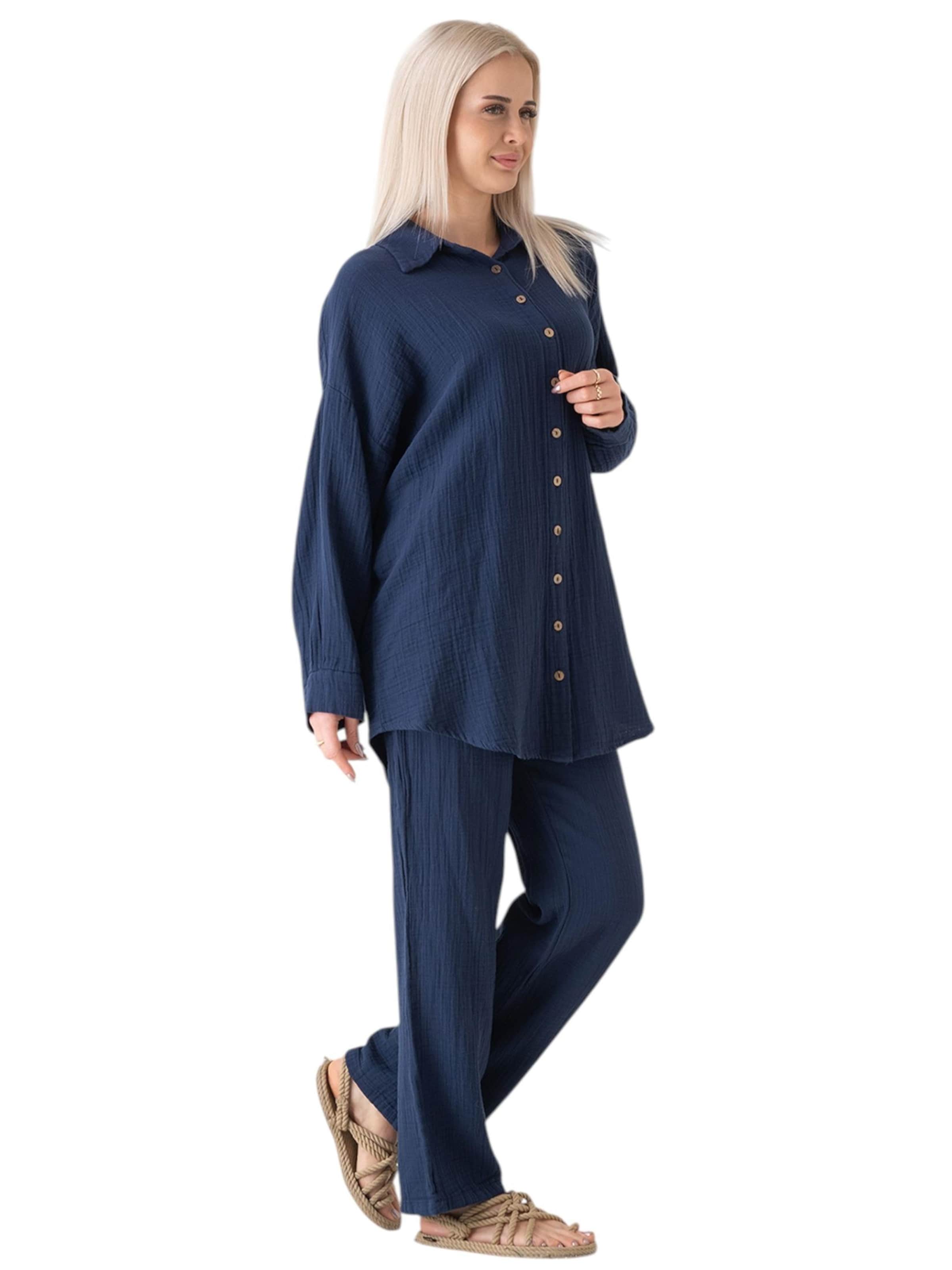 Maglia extra large 'LAYNA' di WENOR in blu