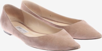 JIMMY CHOO Halbschuhe 39 in Braun: Vorderseite