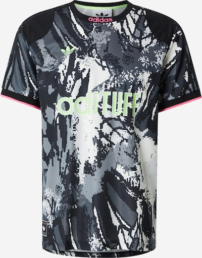 ADIDAS ORIGINALS Koszulka 'ARCHIVE' w kolorze grafitowy / jasnoszary / jasnozielony / czarnym, Podgląd produktu