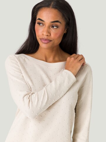 zero Pullover in Beige