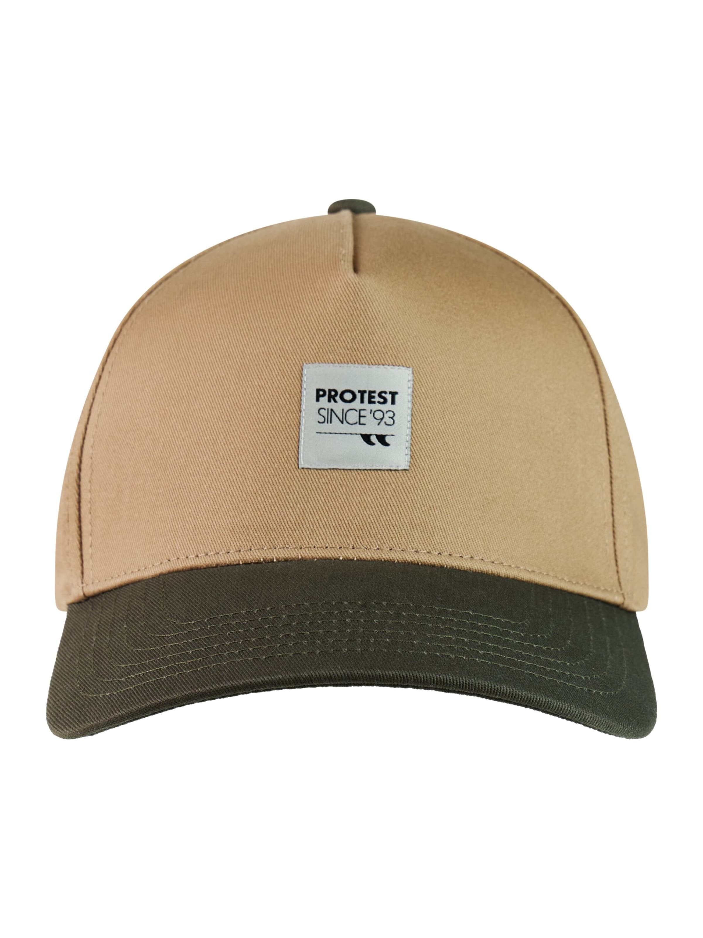 PROTEST Cap 'PRTHawkins' in Brown: front