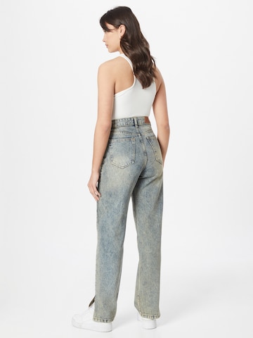 Nasty Gal Wide Leg Jeans in Blau