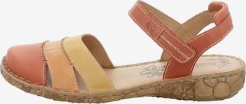 JOSEF SEIBEL Sandals 'Rosalie' in Orange: front