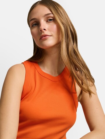 TOM TAILOR DENIM Top in Orange