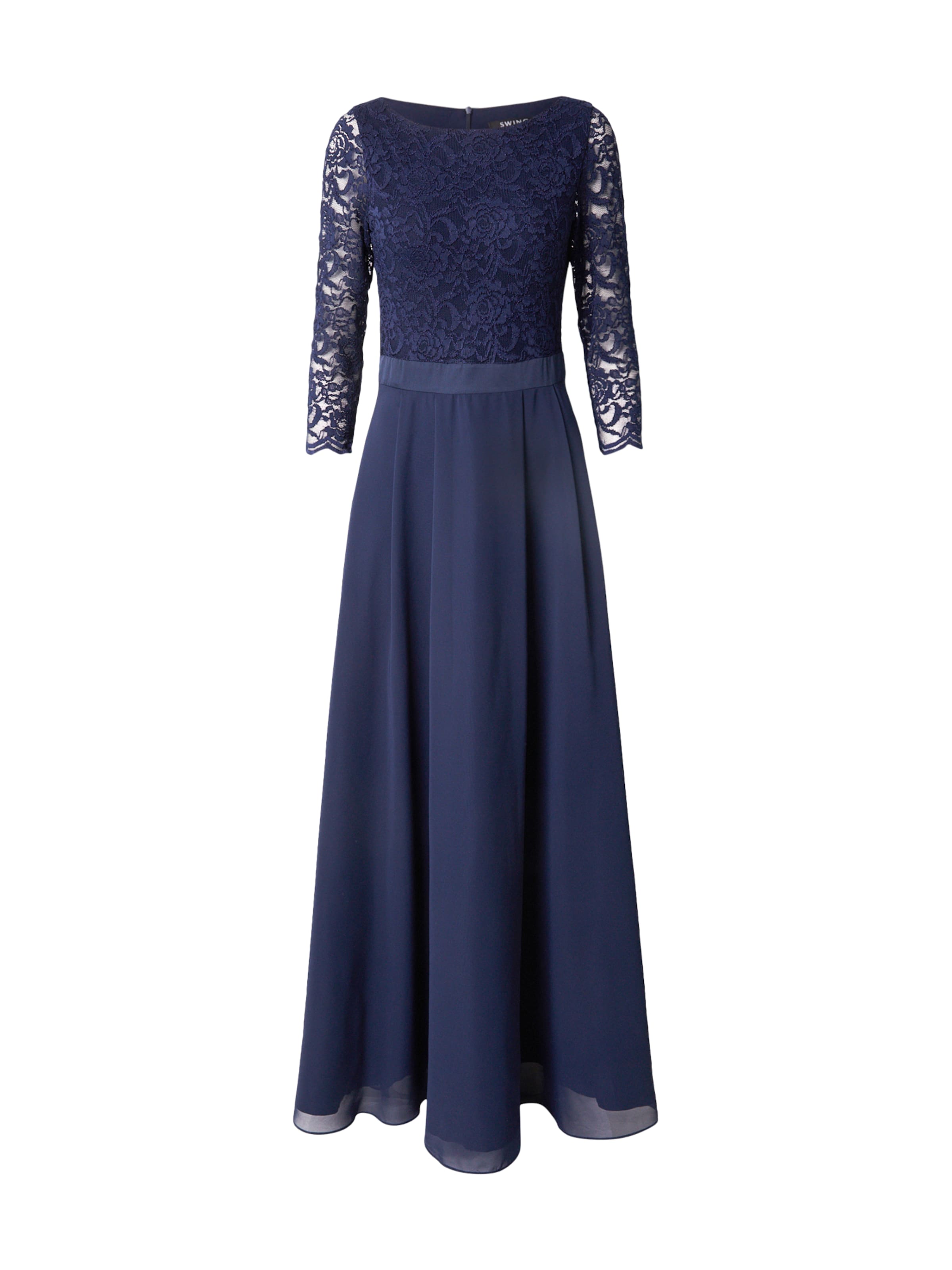 SWING Õhtukleit, värv sinine: eest vaates