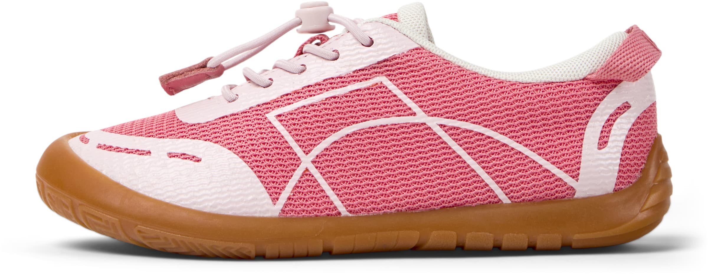CAMPER - Zapatillas deportivas ' Peu Path ' en rosa: frente