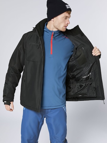 CHIEMSEE Outdoor jacket in Black