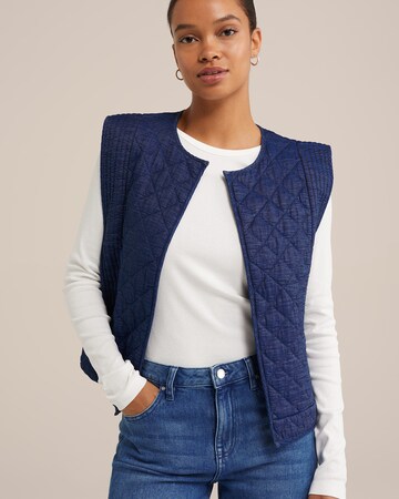 WE Fashion Жилетка в Синий