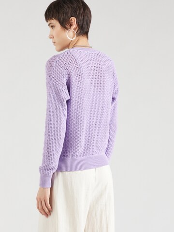 UNITED COLORS OF BENETTON Pullover in Lila