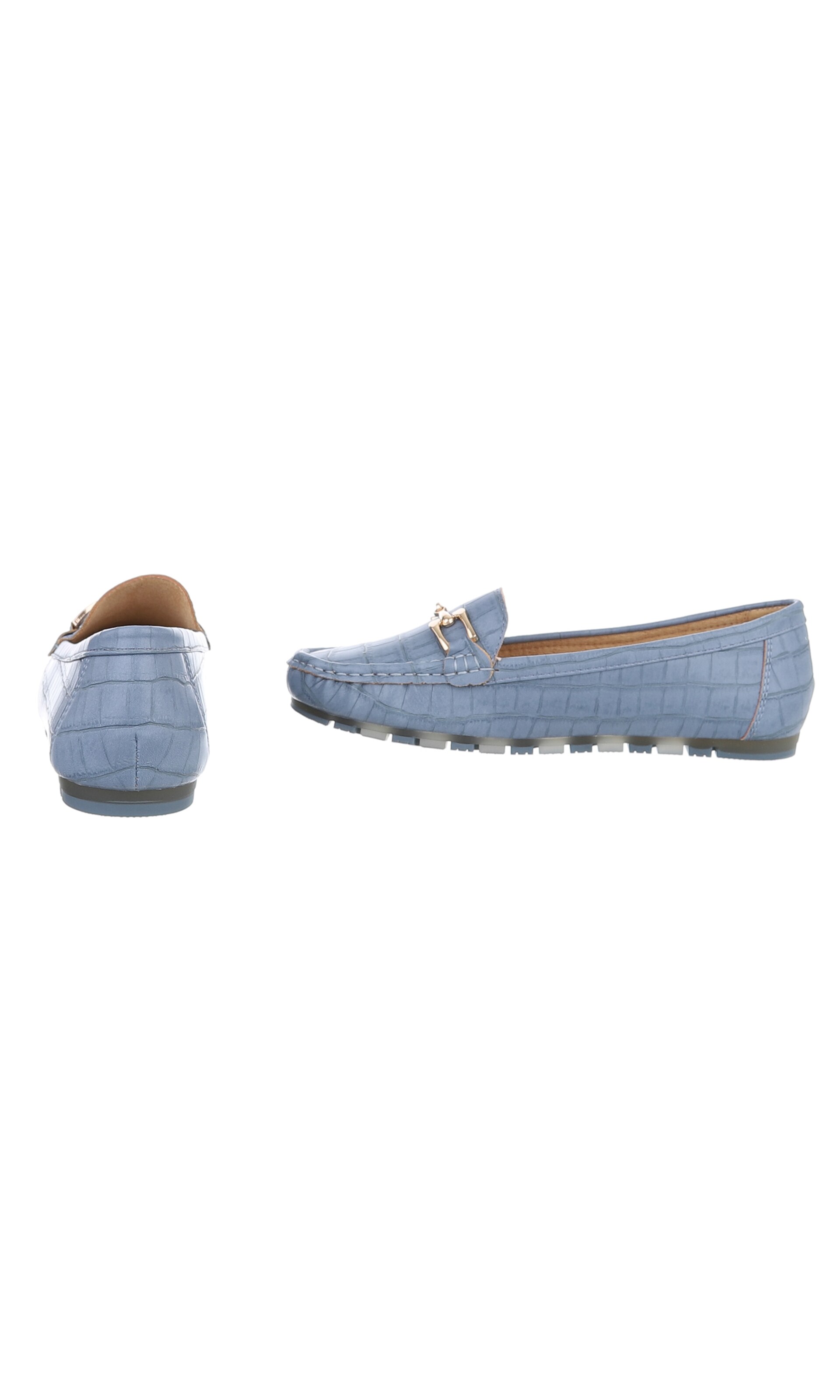 Ital-Design Slipper in Blau