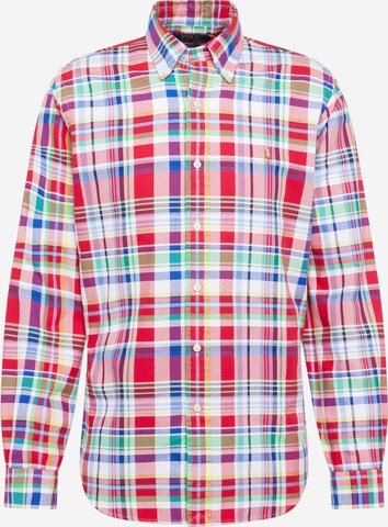 Polo Ralph Lauren Regular fit Button Up Shirt in Red: front