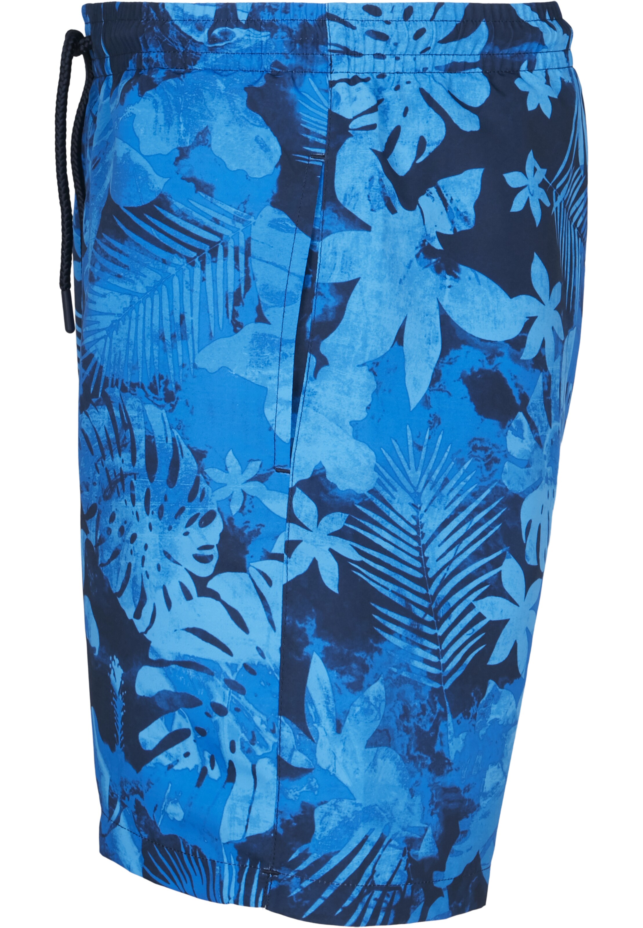 Urban Classics Plavecké šortky – modrá