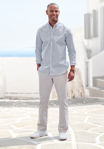 JOHN DEVIN Regular fit Button Up Shirt in Grey