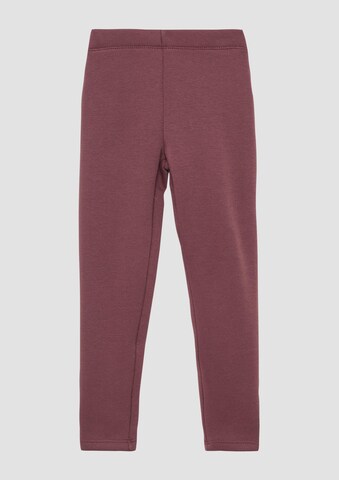 s.Oliver Skinny Leggings in Rood: voorkant