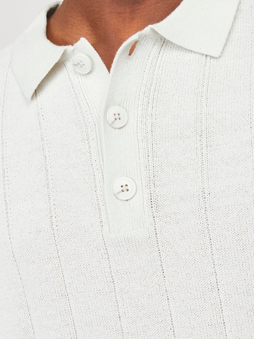 JACK & JONES Sweter 'Marco' w kolorze biały