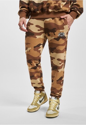 Ecko Unlimited Tapered Pants in Beige: front
