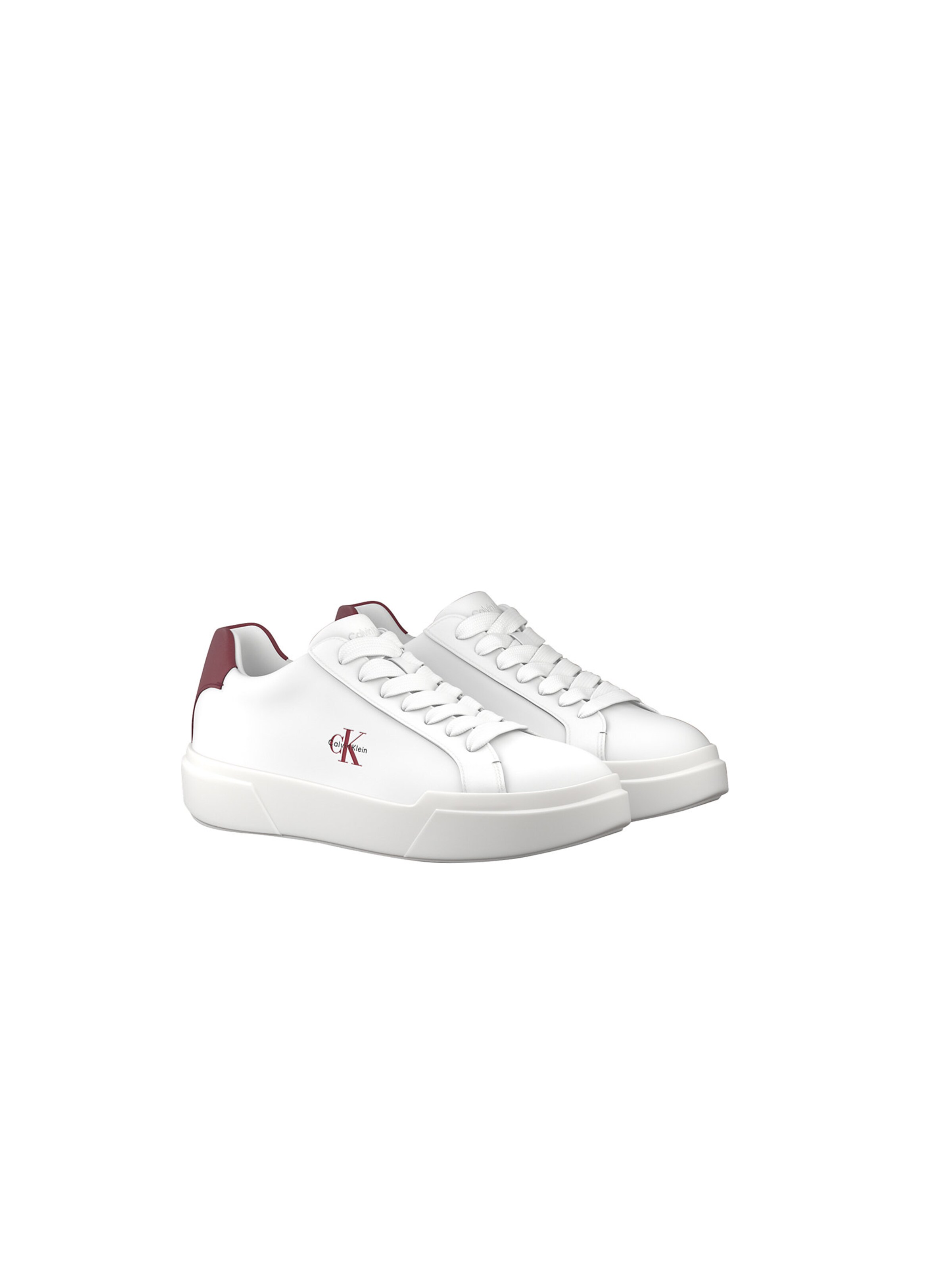 Calvin Klein Platform trainers in White