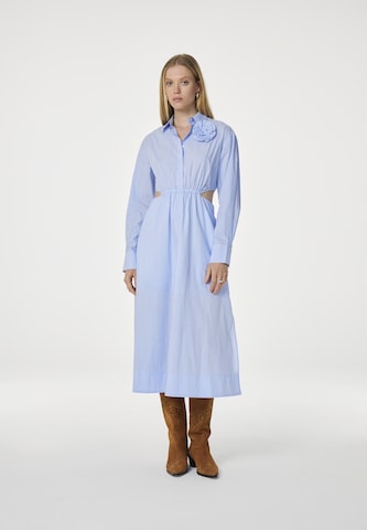 Fabienne Chapot Shirt dress in Blue: front