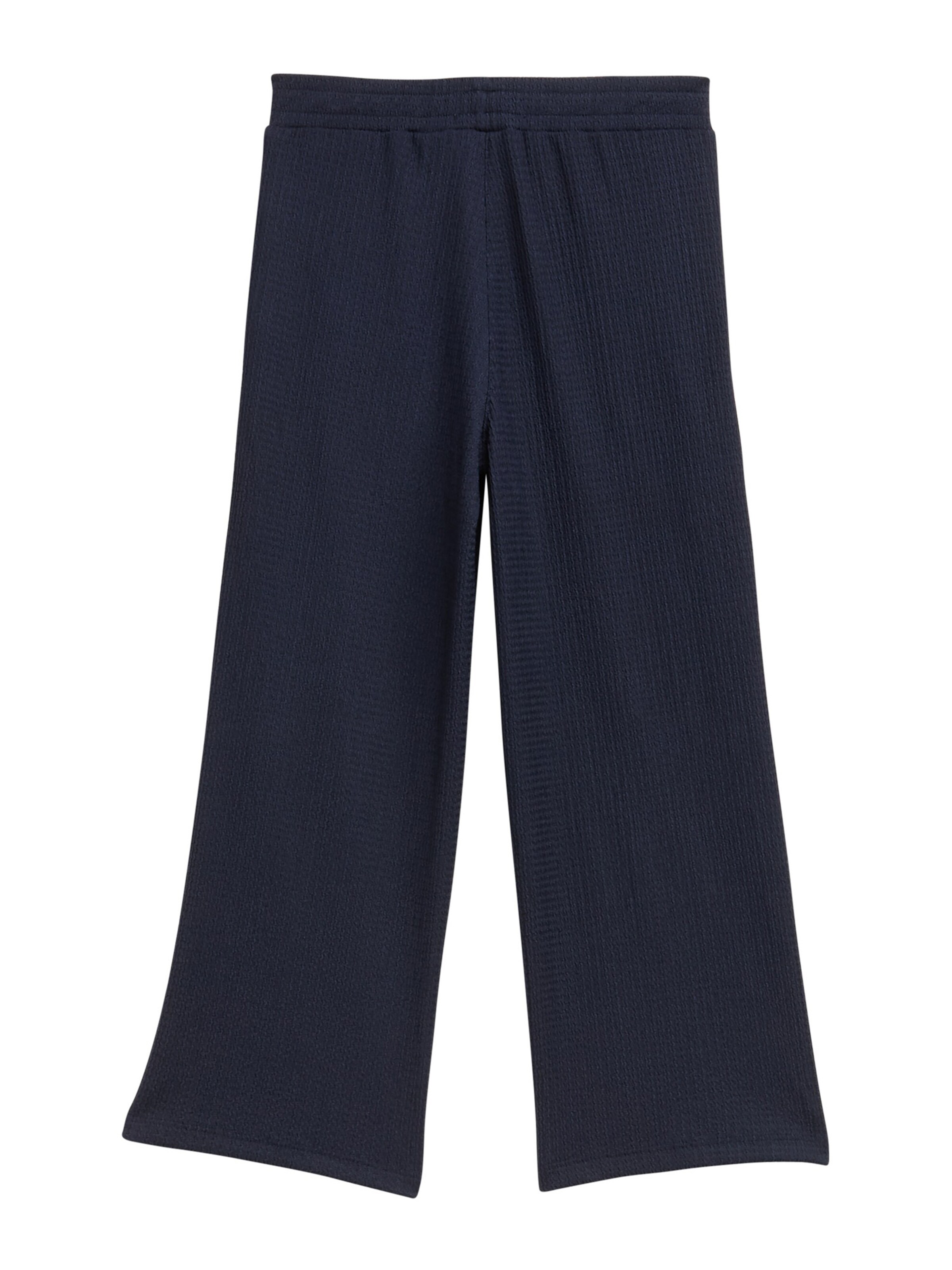TOM TAILOR Wide Leg Hose in Blau